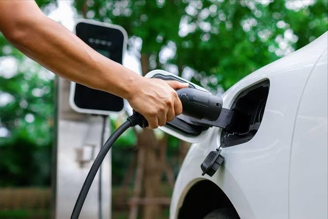 Carregamento de carro elétrico